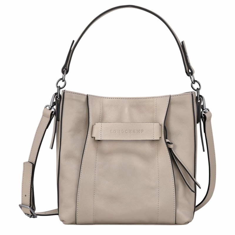 Light Brown Longchamp Longchamp 3D S Women's Crossbody Bags
